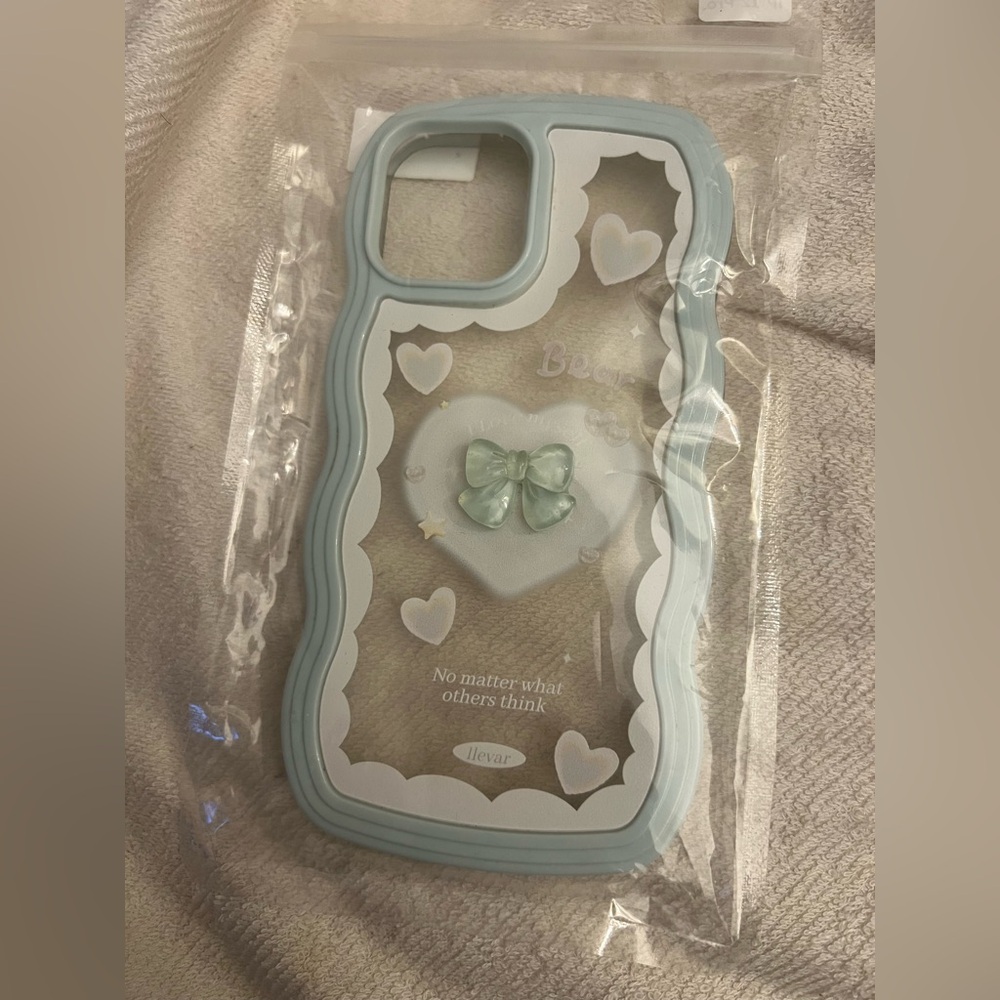 Blue Heart Design Phone Case iPhone 12pro